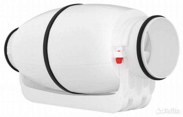 Круглые канальные вентиляторы в шумоизолированном корпусе серии LS-100-V