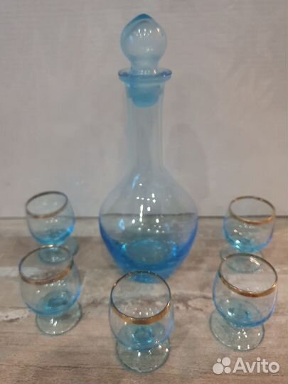 Набор Графин и 5 стопок СССР