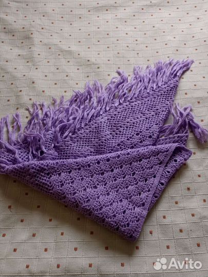 Шаль ручная работа