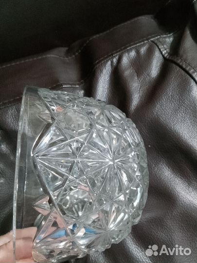 Вазы (салатники) хрусталь