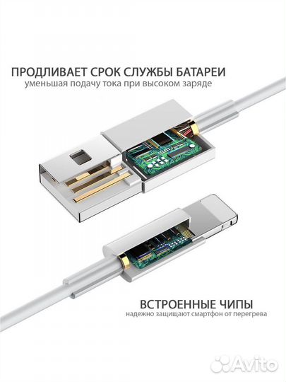 Кабель для iPhone USB/Lighting