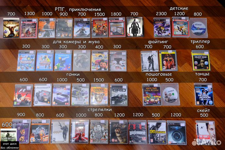 Диски игры Sony PlayStation 3