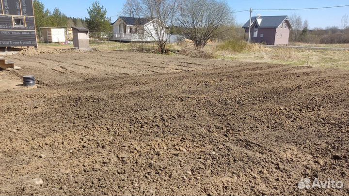 Вспашка, культивация, фрезерование земли