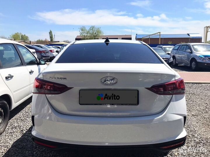 Hyundai Solaris 1.6 МТ, 2021, 34 011 км