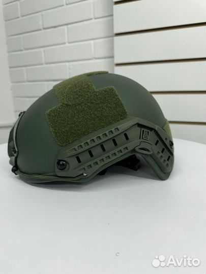 Баллистический шлем без ушей с Team Wendy Арамид