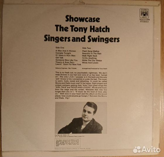 Tony Hatch Singers And Swingers lp