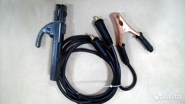 Кабель сварочный (3м,dx25,16кв мм,электродержатель). Сварочные провода для инвертора. Кабель сварочный (3м,dx25,16кв мм,электродержатель). Ремкомплект сварочных проводов для инвертора. Шнур сварочный 3428.