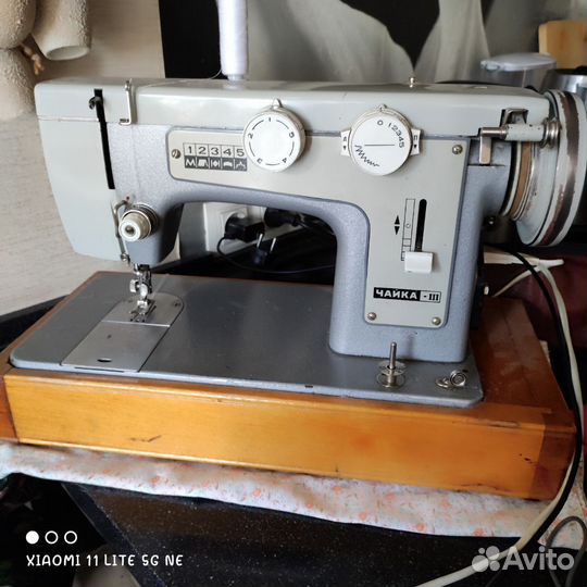 Швейная машина Чайка 3, рабочая