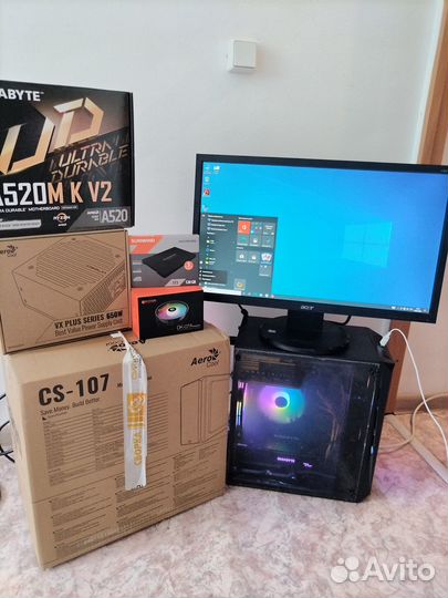 Игровой компьютер ryzen 5