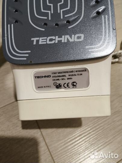 Утюг Techno