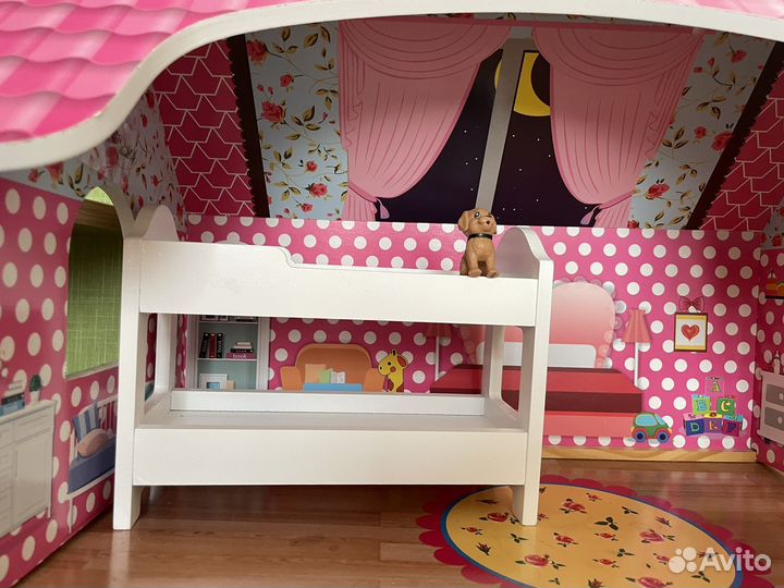 Домик кукольный Demistar для деревянной мебелью