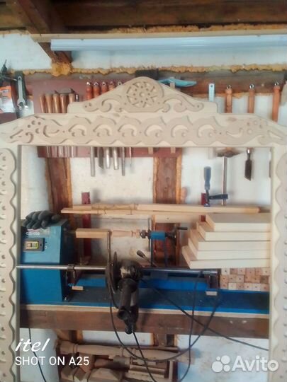 Токарные работы по дереву