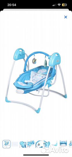 Электрокачели детские