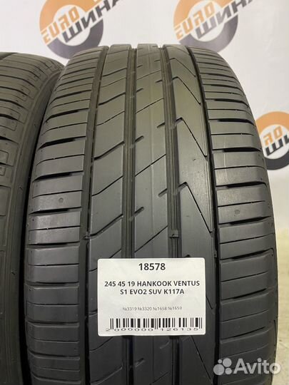 Hankook Ventus S1 Evo2 SUV K117A 245/45 R19
