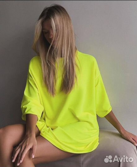 Футболка женская оверсайз