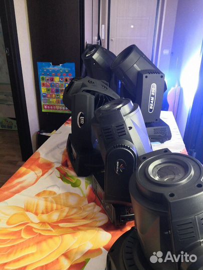 Moving head LED 90 watt spot+сумка с ложементом