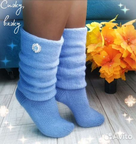 Носки ручной работы