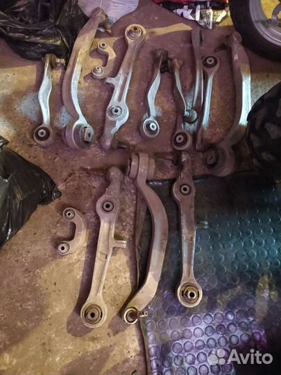 Рычаги передней подвески на Audi a4 b6