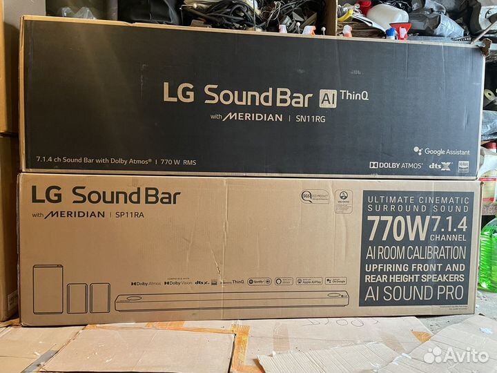 В наличии новые саунбары