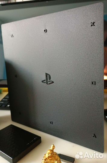 Прошитая PS4 PRO 2 TB + HDD 1 TB