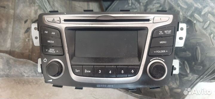 Фара левая, птф магнитола плюс рамка солярис