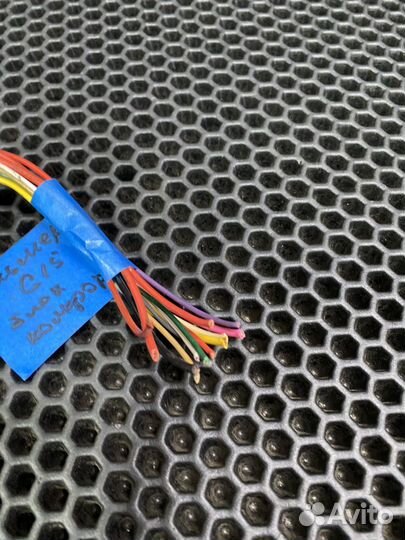 Разьем блока комфорта (белый) Nissan almera g15