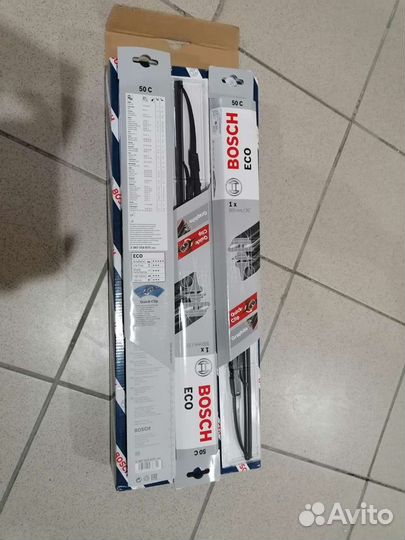 Щетка стеклоочистителя каркасная Bosch Eco 60с500