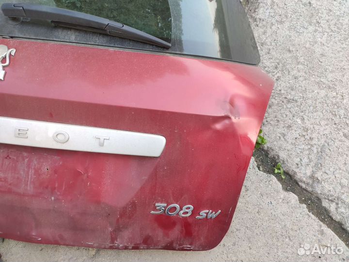 Задняя дверь на Пежо 308 sw универсал
