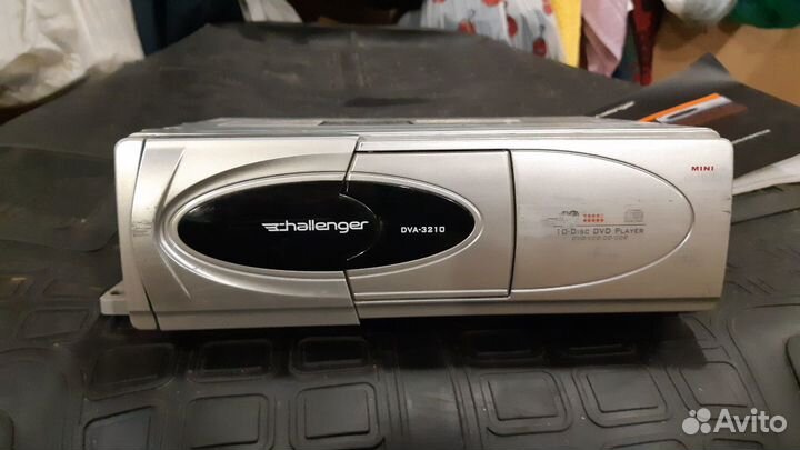 CD/DVD Hallenger магнитофон/ чейнджер 10дисков