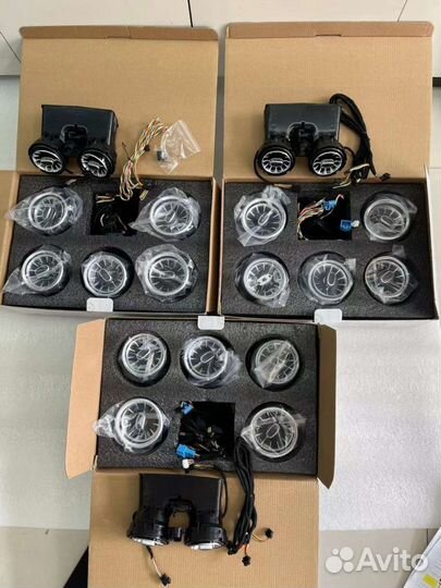 Дефлекторы салона с Ambient подсветкой W205 С205