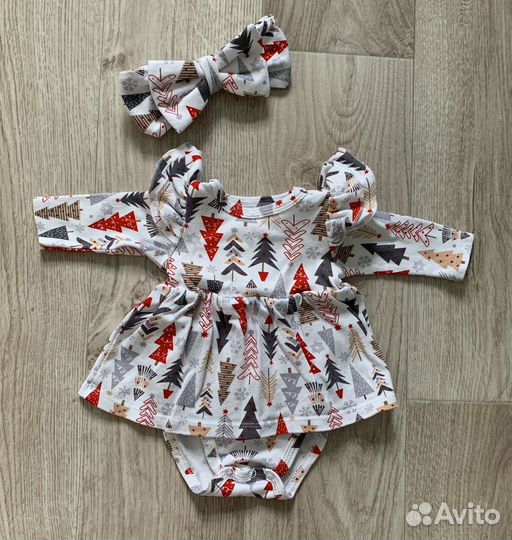 Платье для девочки 0-3 мес