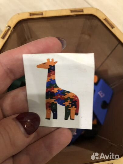 Деревянные игрушки пазл и кубики