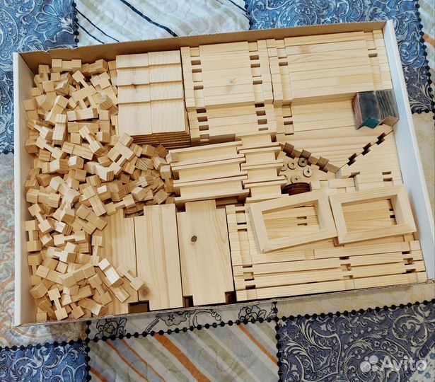 Деревянный конструктор 