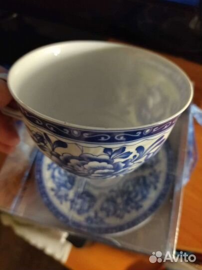 Чайная пара фарфор