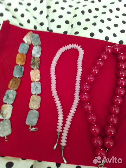 Бусы натуральные