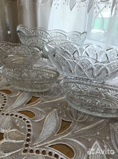 Ваза хрустальная СССР