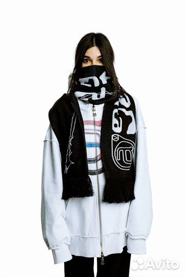 Шарф automatic vertical venom pattern