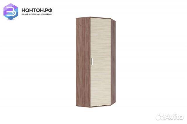 Шкаф угловой Эра ясень шимо темный / ясень шимо св