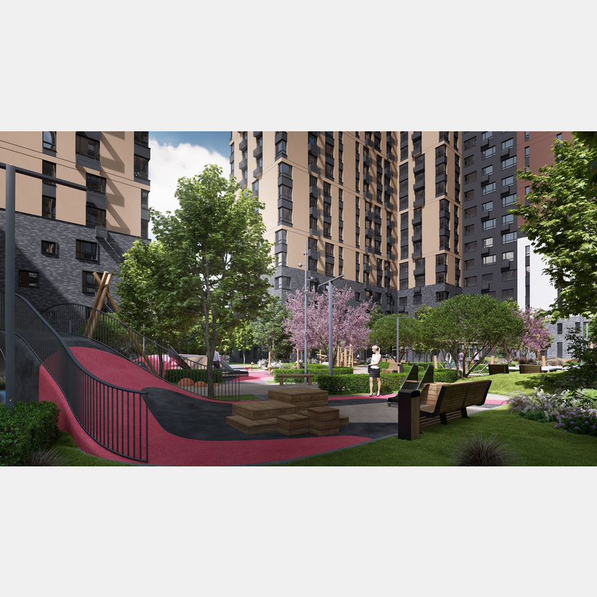 2-к. квартира, 67 м², 3/17 эт.