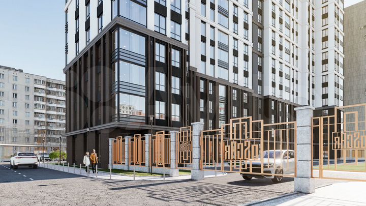 2-к. квартира, 46,8 м², 2/25 эт.