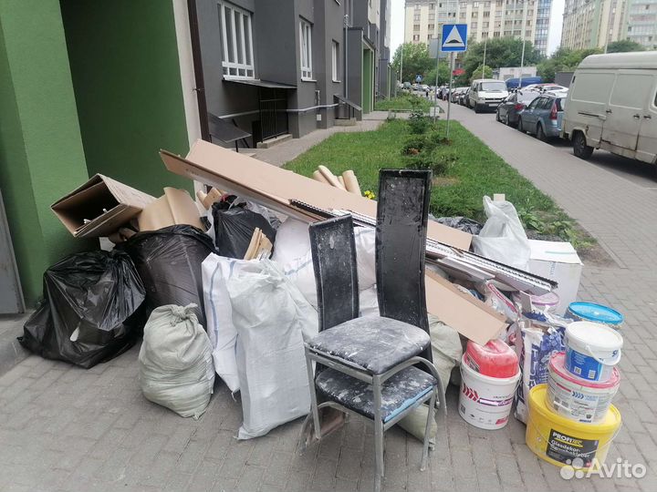 Демонтажные работы и вывоз мусора