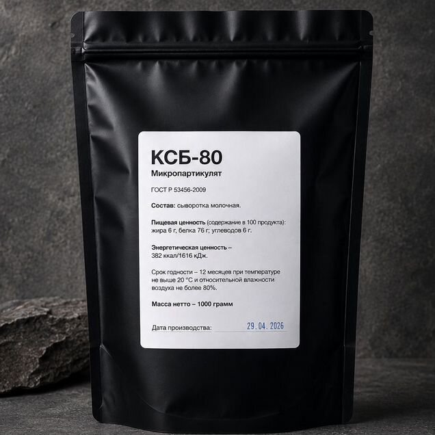 Сывороточный протеин ксб 80 (Ставропольский мк)