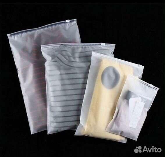 Пакеты зип лок с бегунком матовые