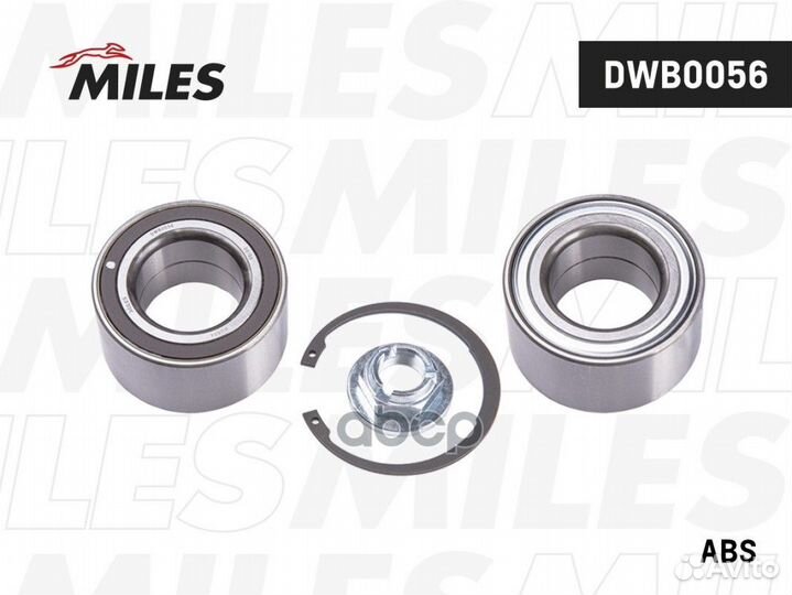 Подшипник ступ.ford kuga I 08-12 пер. ABS DWB00