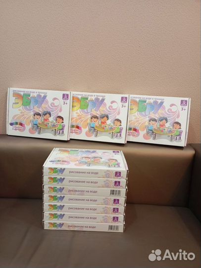 Эбру рисование на воде