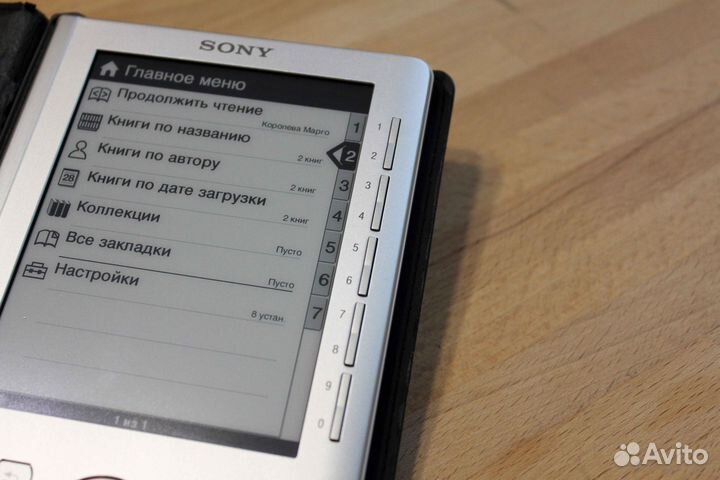 Sony PRS-300 экран 5