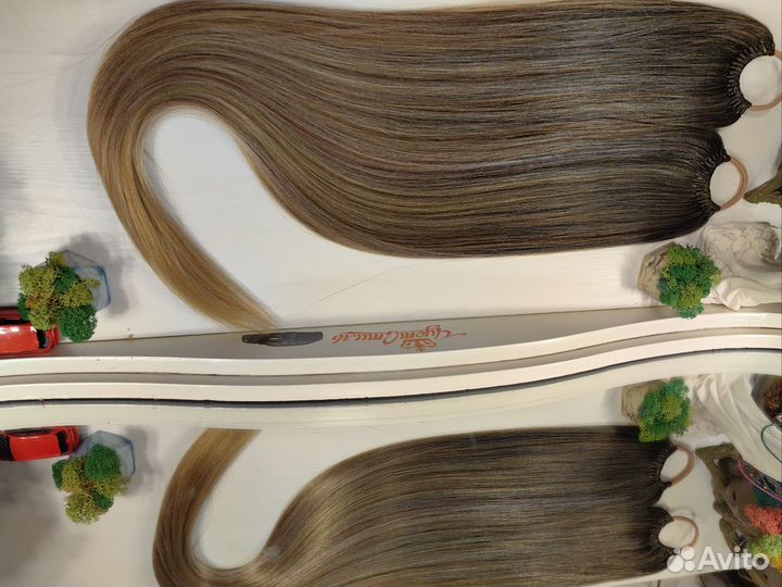 Хвост на резинке новый термоволокно