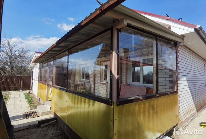 Мягкие окна для беседок под ключ