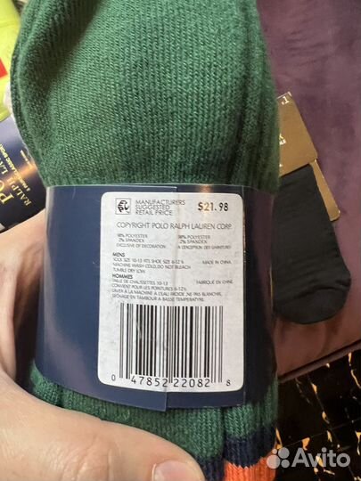 Polo ralph lauren носки