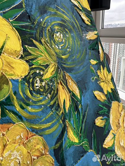 Картина ручной работы на холсте